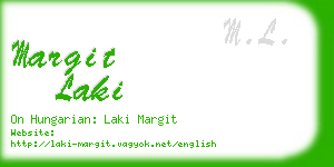 margit laki business card